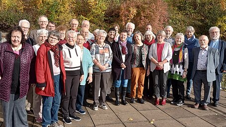 29 Menschen, die sich für Mission interessieren und deshalb bei der Missionsfreizeit dabei waren.